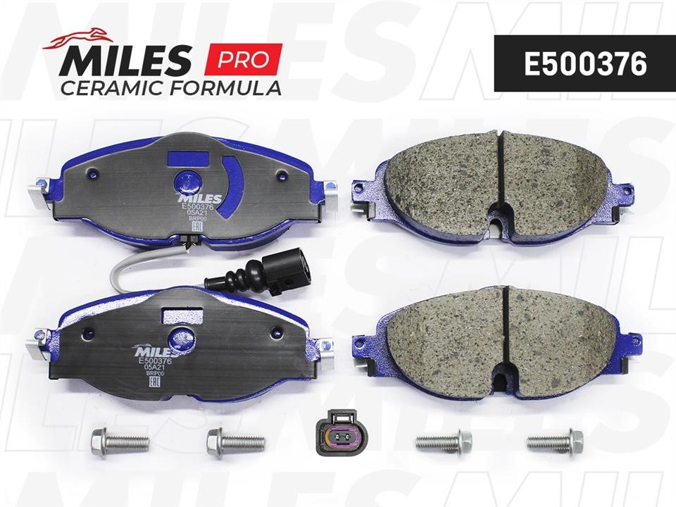 Miles E500376 Brake Pad Set, disc brake E500376
