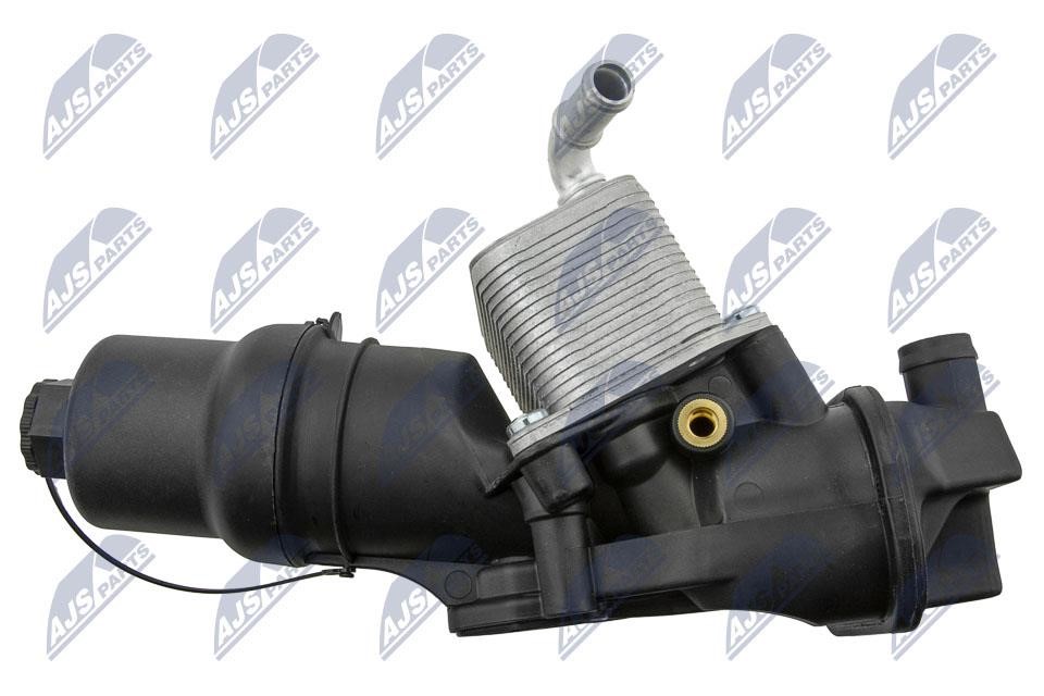 Oil Cooler, engine oil NTY CCL-AU-056