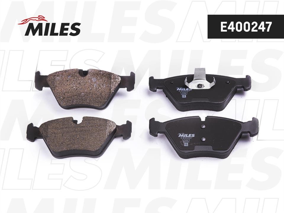 Miles E400247 Brake Pad Set, disc brake E400247