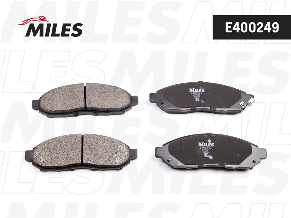 Miles E400249 Brake Pad Set, disc brake E400249