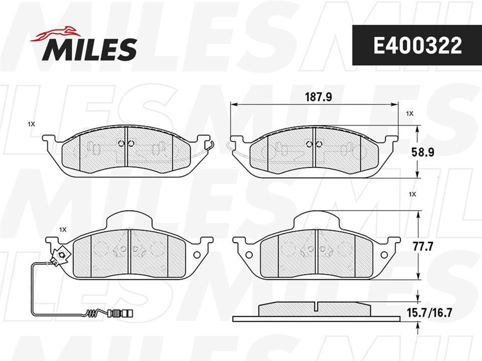 Buy Miles E400322 at a low price in United Arab Emirates!