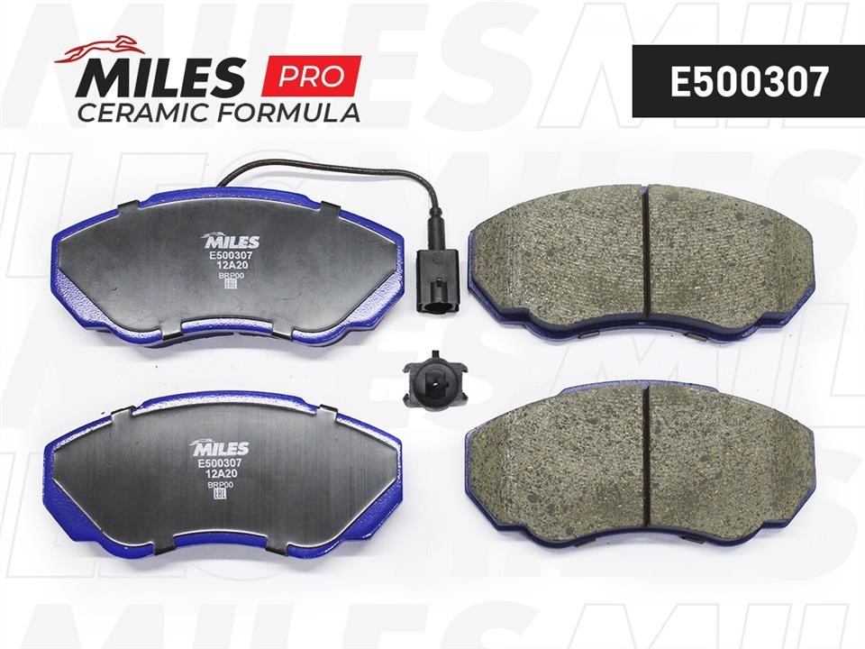 Miles E500307 Brake Pad Set, disc brake E500307