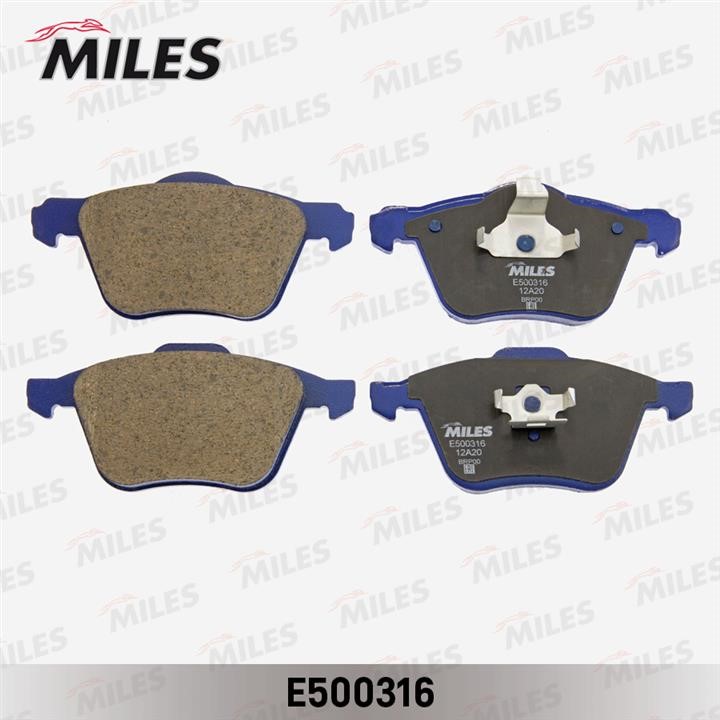 Miles E500316 Brake Pad Set, disc brake E500316