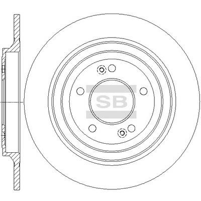 SD1152 Sangsin Brake disc