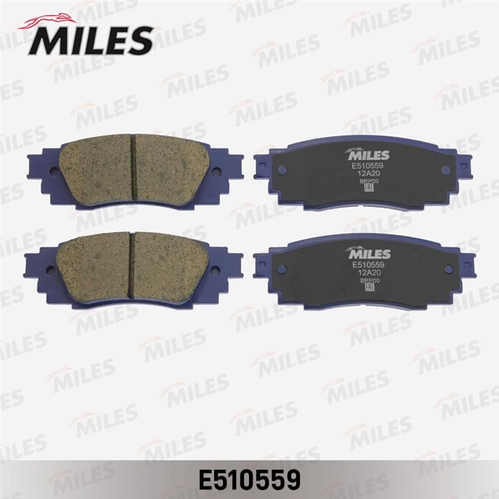 Miles E510559 Brake Pad Set, disc brake E510559