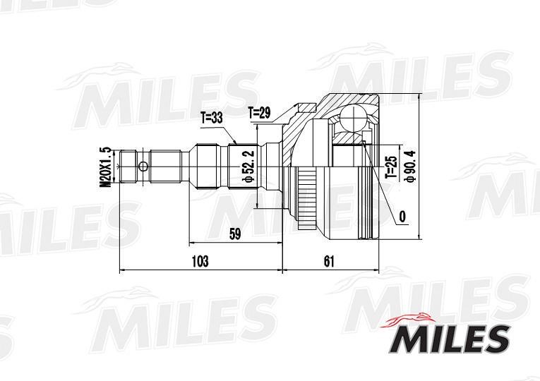 Buy Miles GA20352 at a low price in United Arab Emirates!