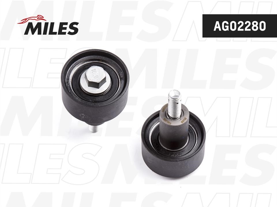 Miles AG02280 Tensioner pulley, timing belt AG02280