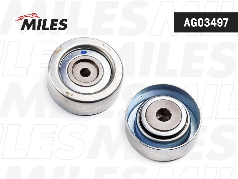 Miles AG03497 Deflection/guide pulley, v-ribbed belt AG03497