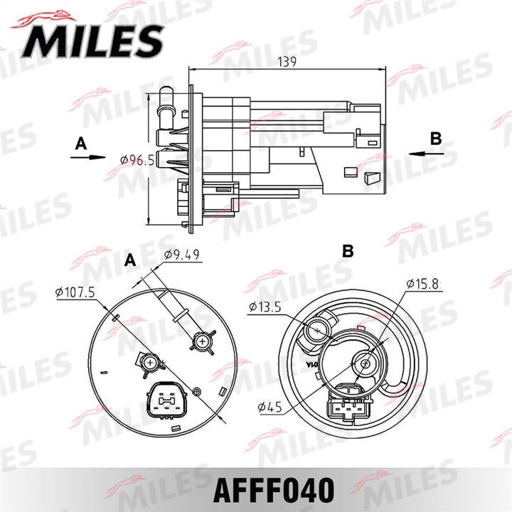 Buy Miles AFFF040 – good price at EXIST.AE!
