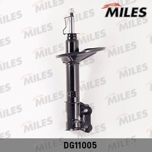 Miles DG11005 Suspension shock absorber rear left gas oil DG11005