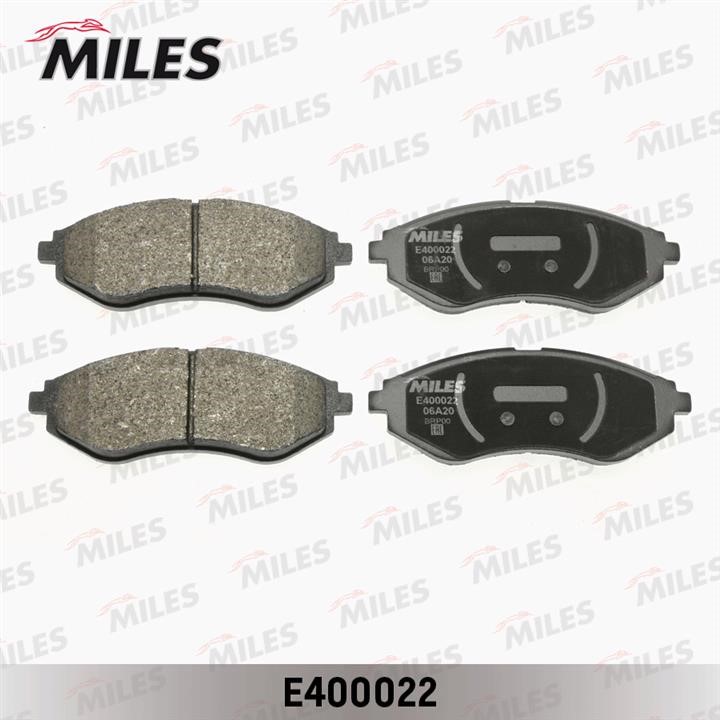 Miles E400022 Brake Pad Set, disc brake E400022