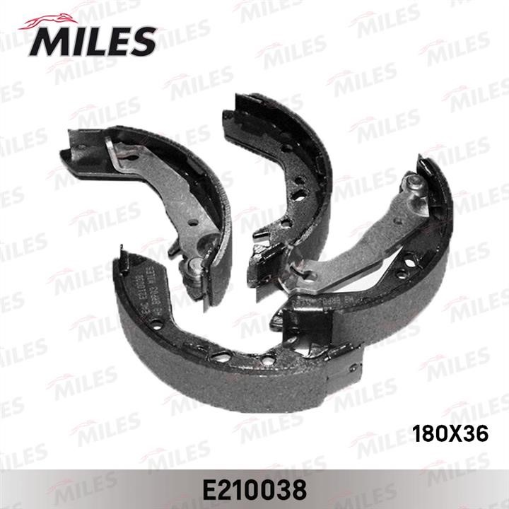 Miles E210038 Brake shoe set E210038