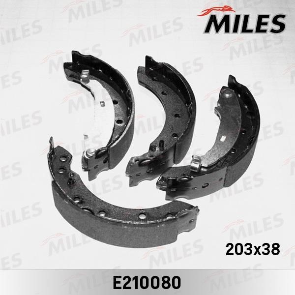 Miles E210080 Brake shoe set E210080