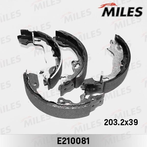 Miles E210081 Brake shoe set E210081
