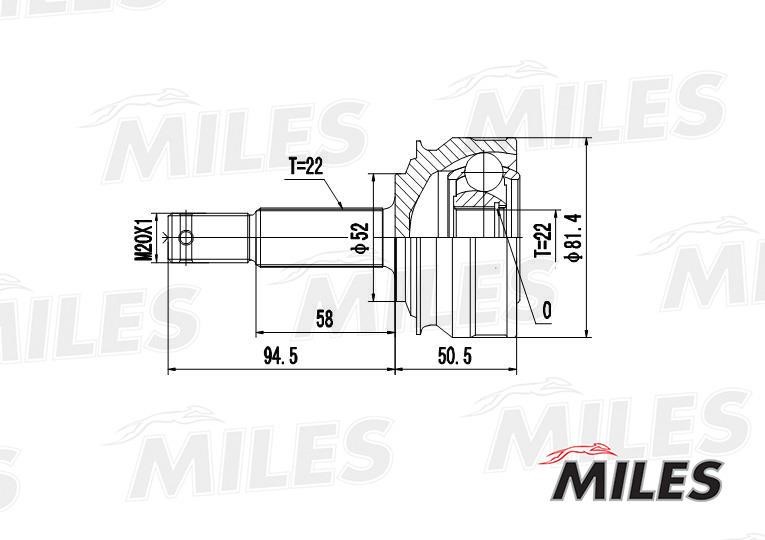 Buy Miles GA20341 at a low price in United Arab Emirates!