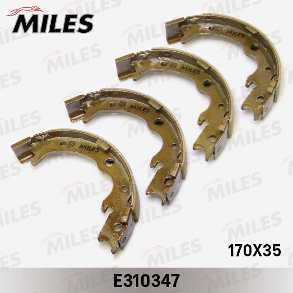Miles E310347 Parking brake shoes E310347