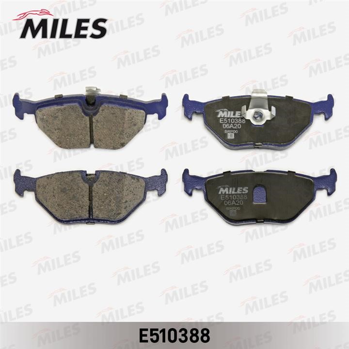 Miles E510388 Brake Pad Set, disc brake E510388