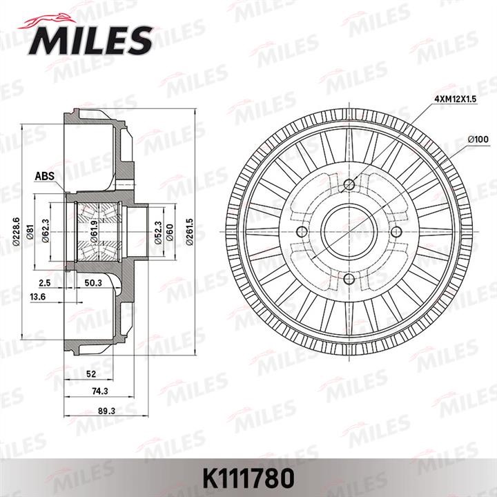 Buy Miles K111780 at a low price in United Arab Emirates!