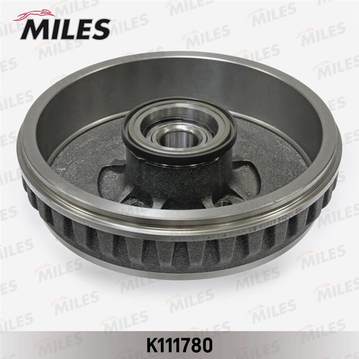 Miles K111780 Brake drum with wheel bearing, assy K111780
