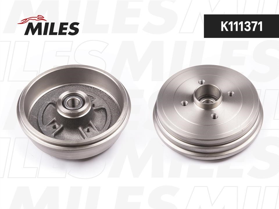 Miles K111371 Brake drum with wheel bearing, assy K111371
