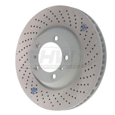 SHW Performance PFR33009 Front brake disc ventilated PFR33009