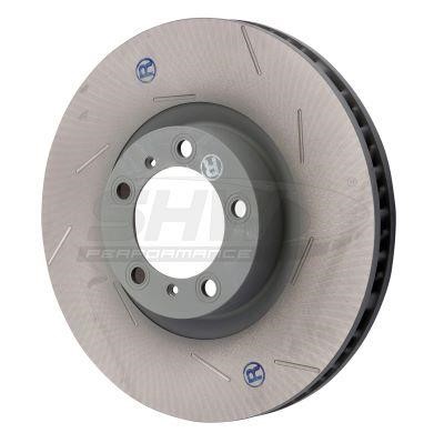 SHW Performance PFR39722 Front brake disc ventilated PFR39722