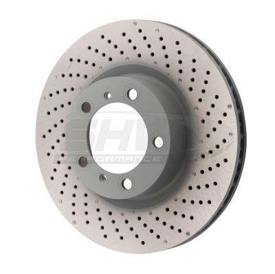 SHW Performance PFR39972 Front brake disc ventilated PFR39972