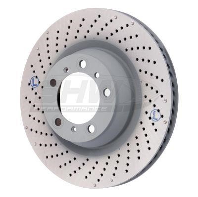 SHW Performance PRL39977 Rear ventilated brake disc PRL39977