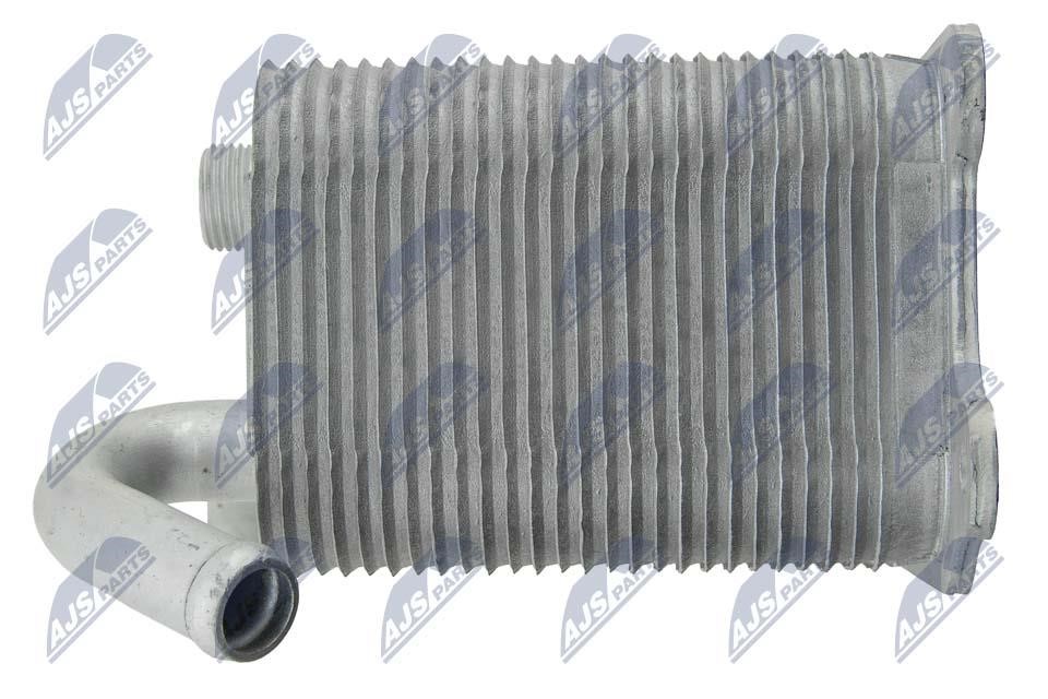 Oil Cooler, engine oil NTY CCL-VW-025