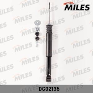Miles DG02135 Rear oil and gas suspension shock absorber DG02135