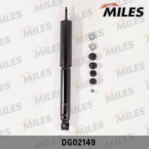 Miles DG02149 Rear oil and gas suspension shock absorber DG02149
