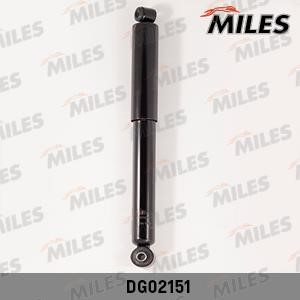 Miles DG02151 Rear oil and gas suspension shock absorber DG02151