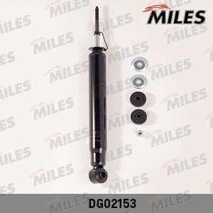 Miles DG02153 Rear oil and gas suspension shock absorber DG02153