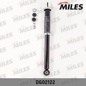 Miles DG02122 Rear oil and gas suspension shock absorber DG02122