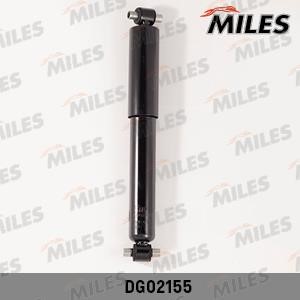 Miles DG02155 Rear oil and gas suspension shock absorber DG02155