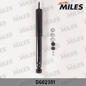 Miles DG02351 Rear oil and gas suspension shock absorber DG02351
