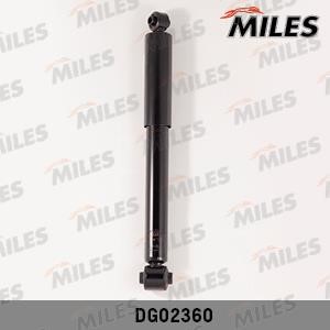 Miles DG02360 Rear oil and gas suspension shock absorber DG02360