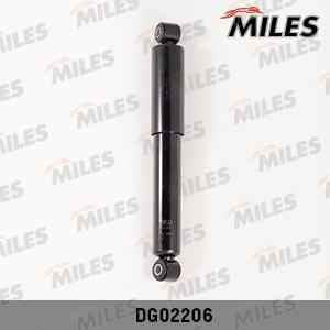 Miles DG02206 Rear oil and gas suspension shock absorber DG02206