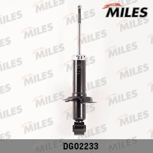 Miles DG02233 Rear oil and gas suspension shock absorber DG02233