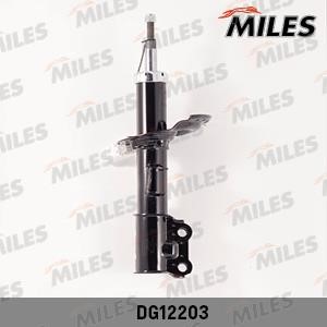 Miles DG12203 Front Left Gas Oil Suspension Shock Absorber DG12203