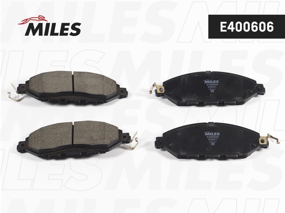 Miles E400606 Brake Pad Set, disc brake E400606