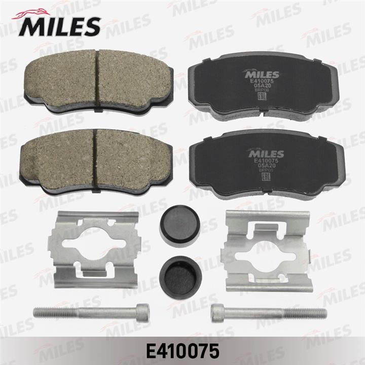 Miles E410075 Brake Pad Set, disc brake E410075