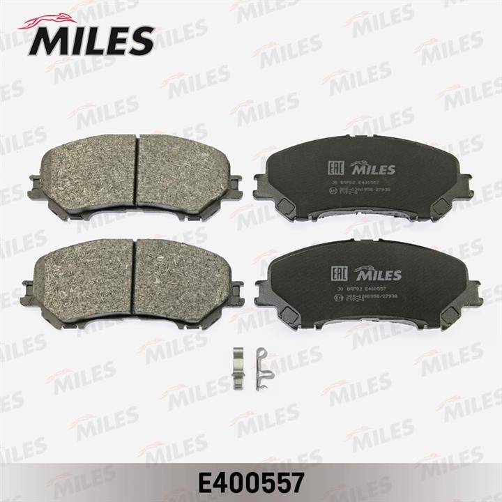 Miles E400557 Brake Pad Set, disc brake E400557