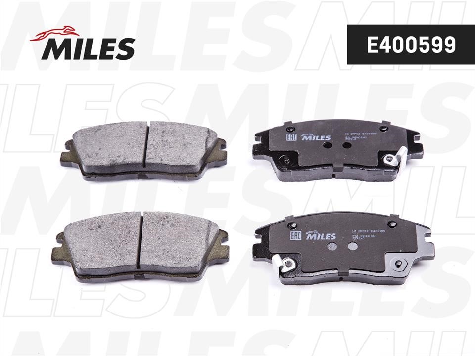 Miles E400599 Brake Pad Set, disc brake E400599