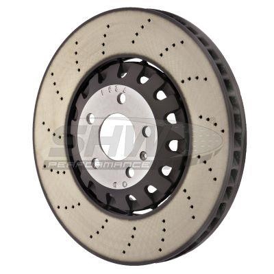 SHW Performance AFX49201 Front brake disc ventilated AFX49201