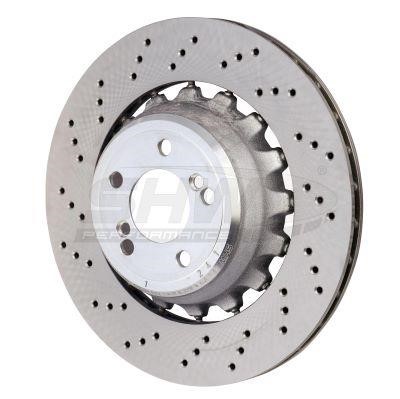 SHW Performance BRL48503 Rear ventilated brake disc BRL48503