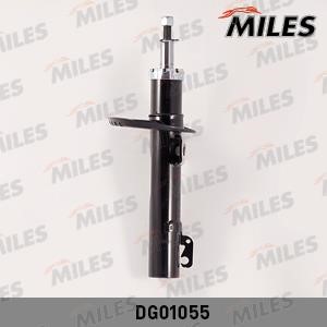 Miles DG01055 Front oil and gas suspension shock absorber DG01055
