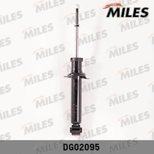 Miles DG02095 Rear oil and gas suspension shock absorber DG02095