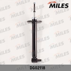 Miles DG02118 Rear oil and gas suspension shock absorber DG02118
