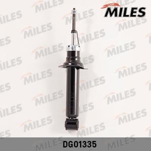Miles DG01335 Rear oil and gas suspension shock absorber DG01335